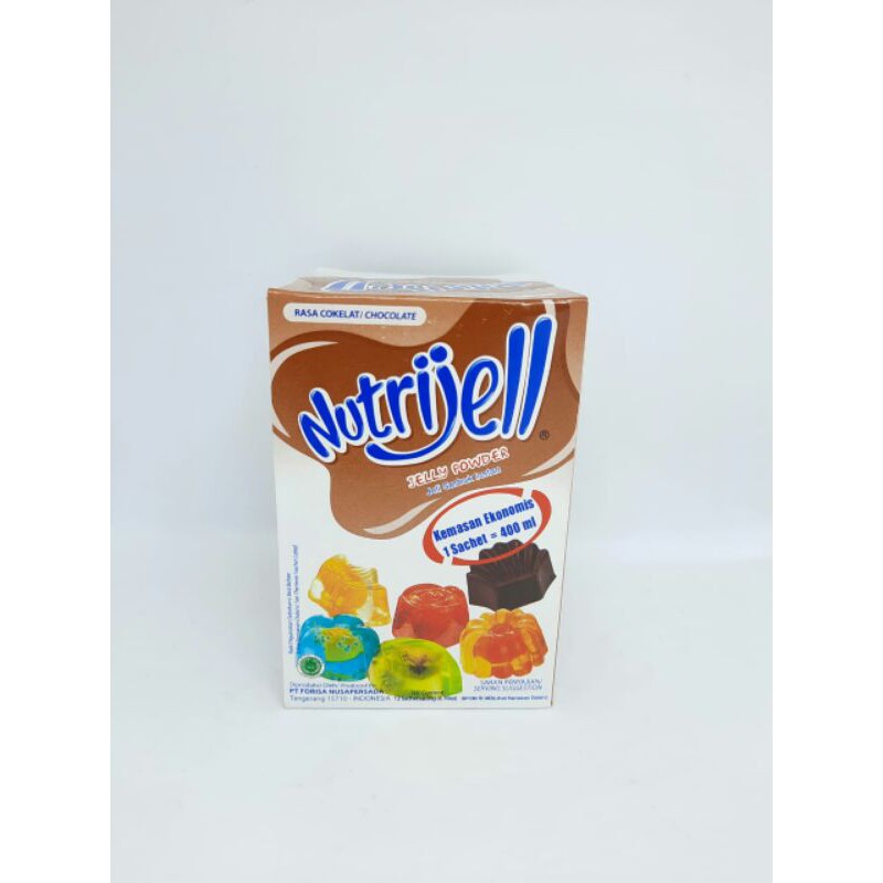 

NUTRIJELL JELLY POWDER / JELI SERBUK INSTAN COKLAT