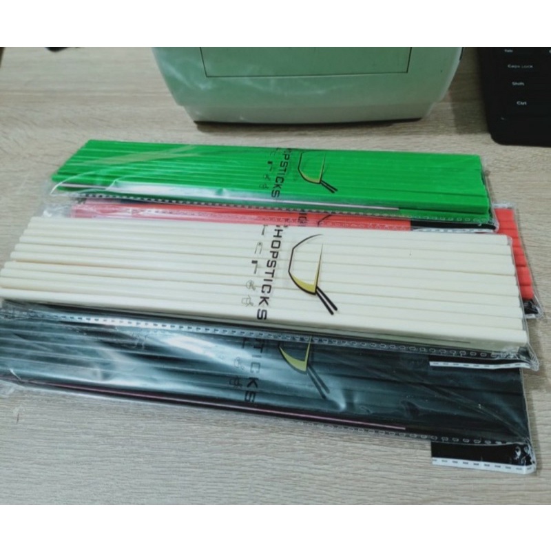 Sumpit Melamin / Sumpit Gading Melamine isi 10 pasang Sumpit / Chopsticks Melamin