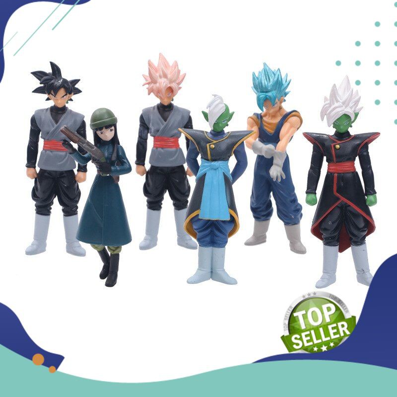Action Figure Terlaris Anime Dragon Ball Super Saiyan Zamasu Goku Hitam Allah Penciptaan Vegetto Mai