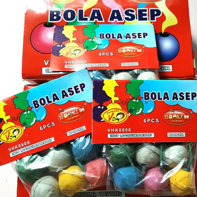 BOLA NINJA ASAP BOM NINJA WARNA ASEP WARNA