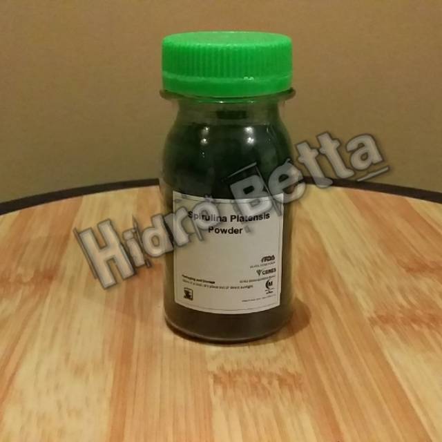 Spirulina Platensis Powder/Bubuk Spirulina 25gr gram