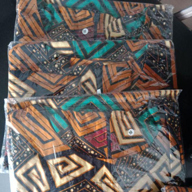 Tunik Batik Seragam Kantor Ilalang Pekalongan Motiv