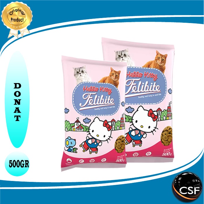 Makanan Kucing Felibite Hello Kitty 500gr Freshpack