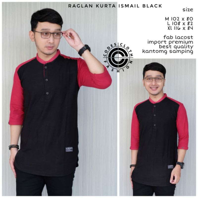 Kurta Kaos Baju Kurta Polo Baju Lebaran Pakaian Muslim Exclusive Premium