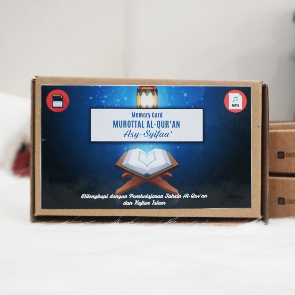 Memory Card Micro SD Murottal Al Quran Asy Syifaa Edisi Tahfizh dan Tahsin