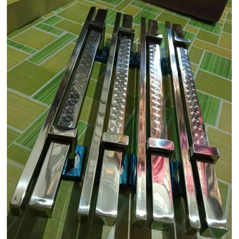 Handle pintu 60cm motif TWIN, bahan stainless steel 304