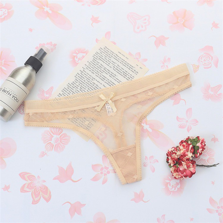 (COD) G String Sexy Celana Dalam Wanita Lace Transparan g string Lingerie C199