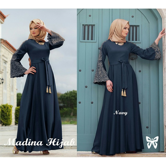 GAMIS SYARI ANNAJAH CAPUCCINO 900GR 110 140 ALLSIZE GAMIS SYARI BUSUI CADAR CREPE HQ POLOS MURAH I.