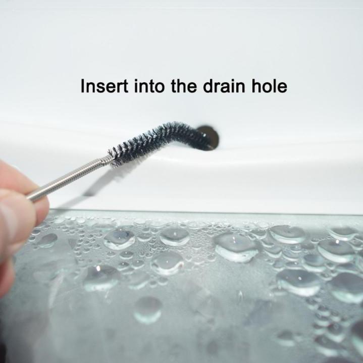 ✮ Sikat kawat bersih pembuangan air kulkas /AC bocor/SIKAT selang pompa galon/Brush Refrigerator Dra