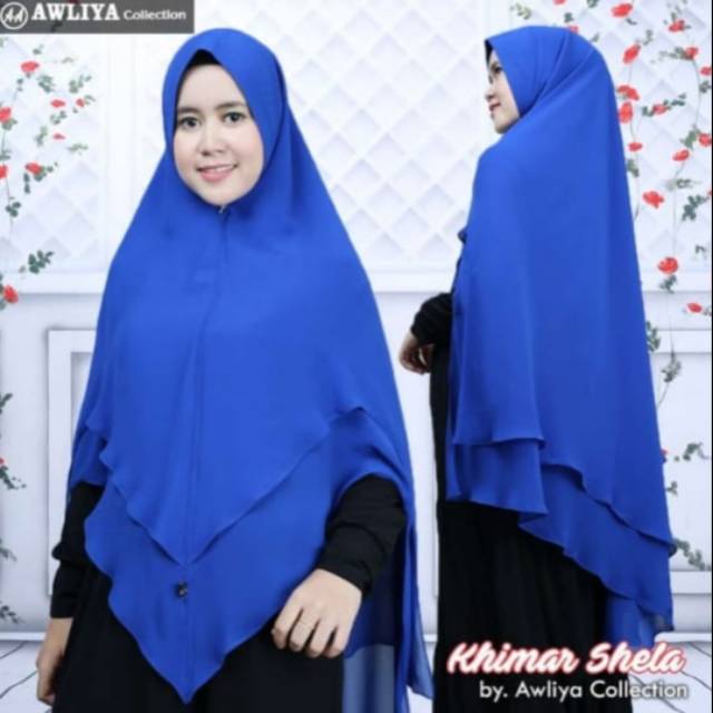 Khimar JUMBO SHEILA ORI AWLIYA COLLECTION AWLIYA HIJAB AWLIYA COLLECTION