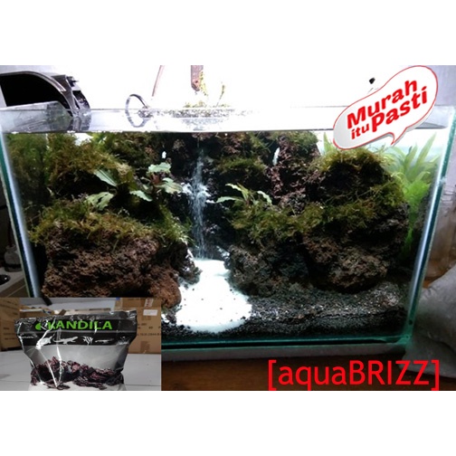 [aquaBRIZZ] PASIR SILIKA SILICA 1KG IMPORT SAND AQUASCAPE AQUARIUM kandila warna putih air terjun