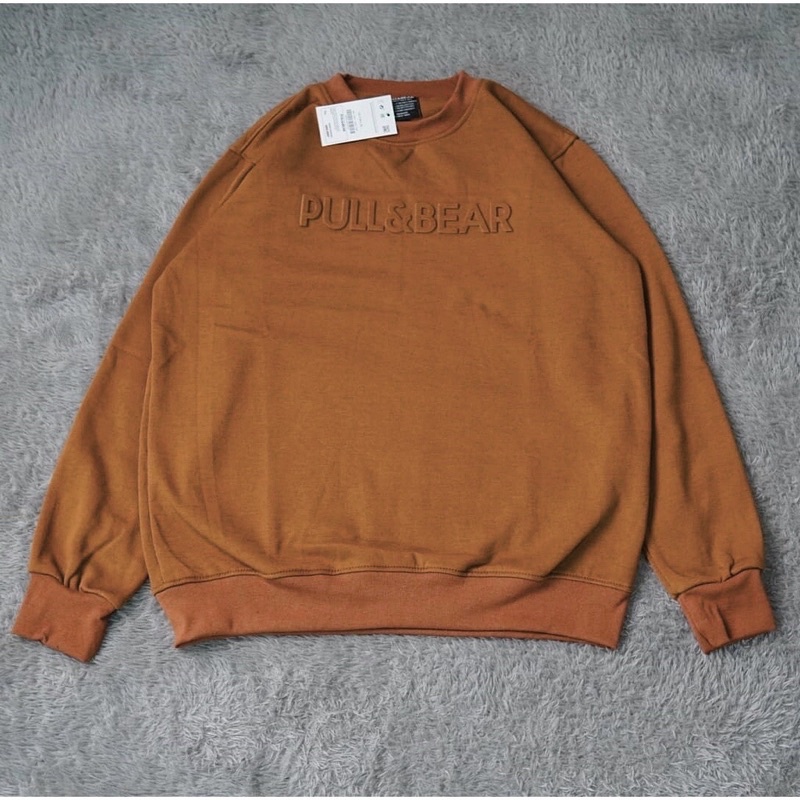 CREWNECK SWEATSHIRT SWEATER PULL AND BEAR CREWNECK PULL&amp;BEAR PREMIUM QUALITY