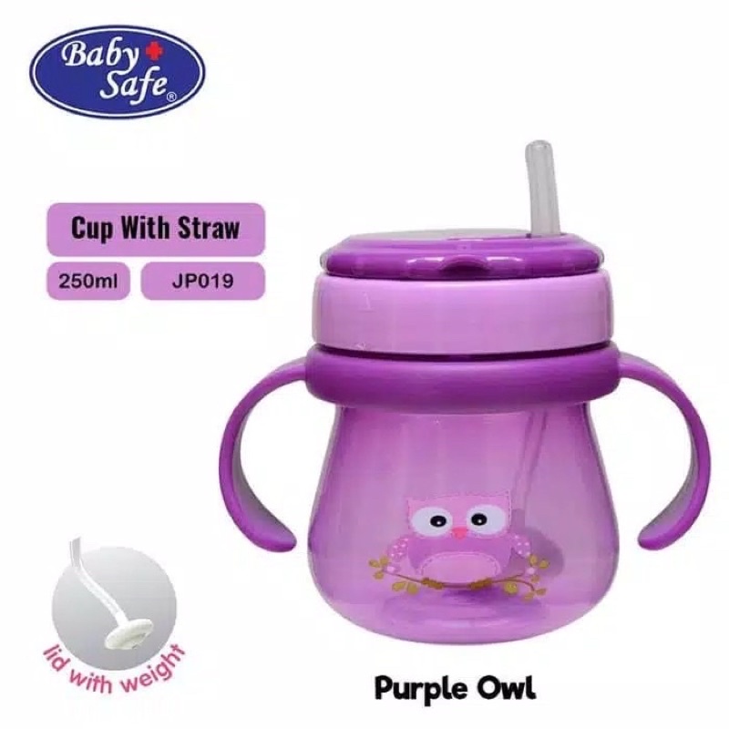 Baby Safe Weighted Straw Cup JP019 Babysafe training cup Babysafe weighted cup