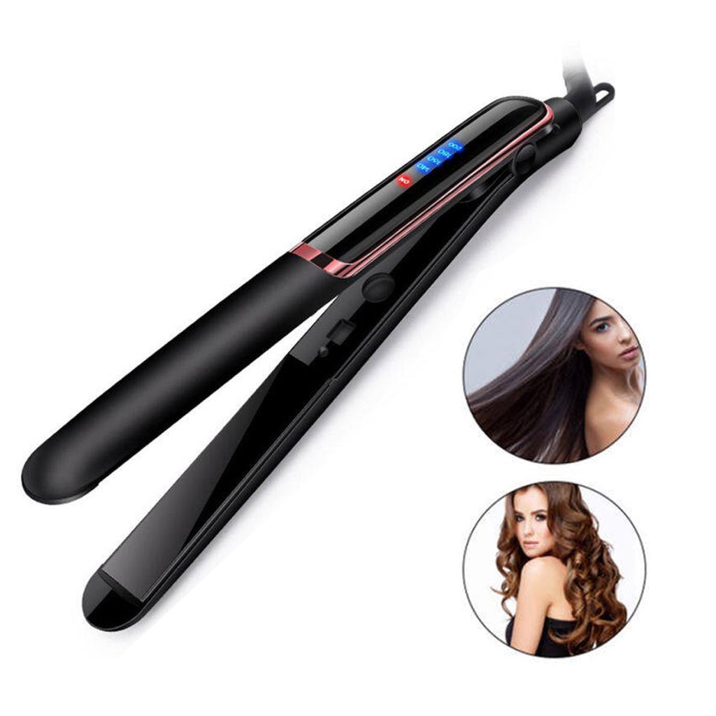 ☀ INDOLAND ☀ R540 Hair Straightener Catok Rambut Catokan 2 In 1 Curly Straight Lurus Keriting Tipe Pelurus