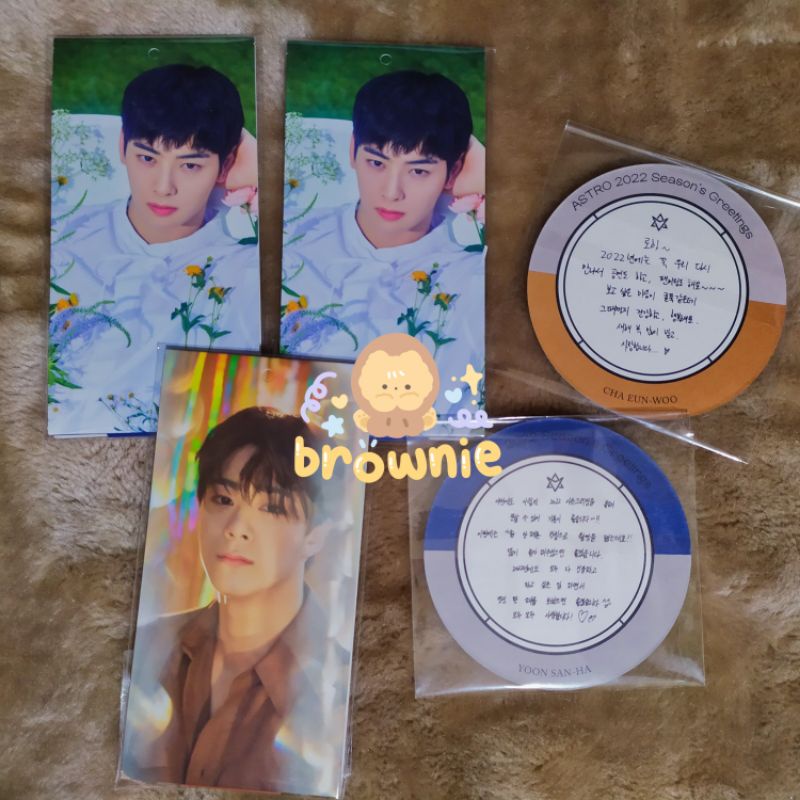 [READY] PHOTOSTAND EUNWOO MOONBIN ASTRO SEASON GREETINGS