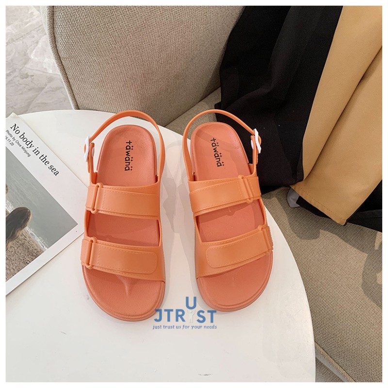 Tawana Sandal Wanita Tali Casual 2021 Sendal Strip Sendal Tali Wanita-2