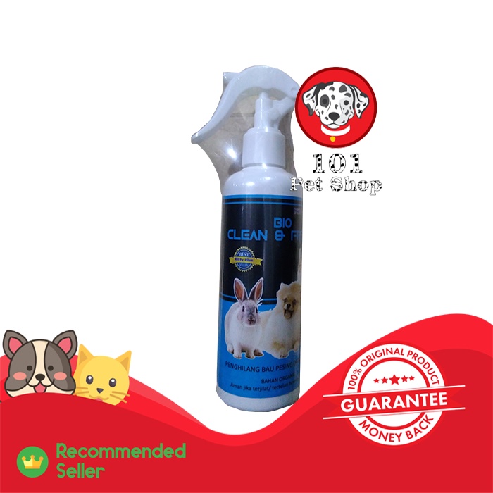 PENGHILANG BAU PESING DAN KOTORAN BIO CLEAN AND FRESH 250ML