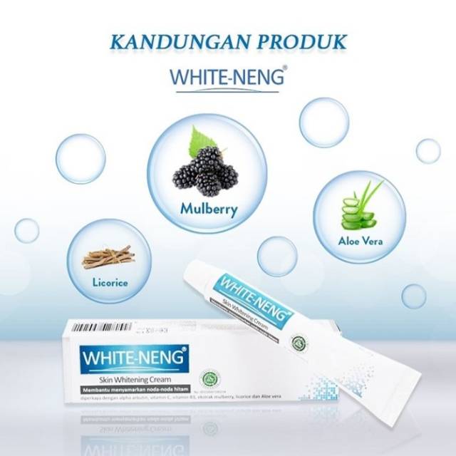 White Neng Krim - Krim Menyamar Flek hitam membuat kulit lebih cantik