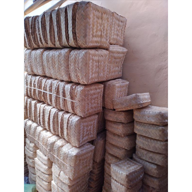 besek bambu uk 16x16