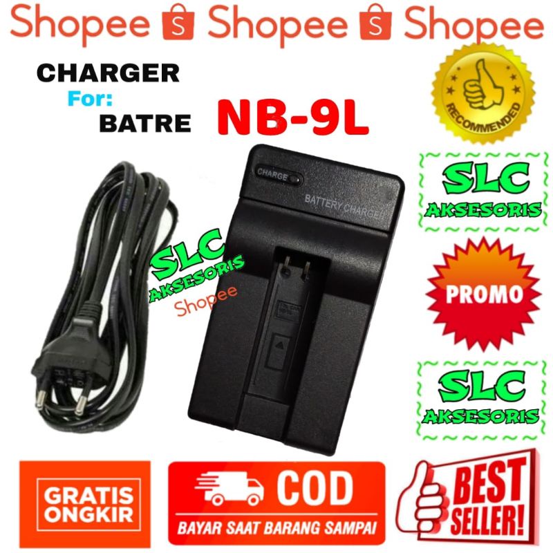 SLC - Charger For Canon Cb 2LBE Chas Ixy 1 3 50s 51s Chasan Ches Ixus 1000 Ixus300 Chesan Nb9l Nb 9l