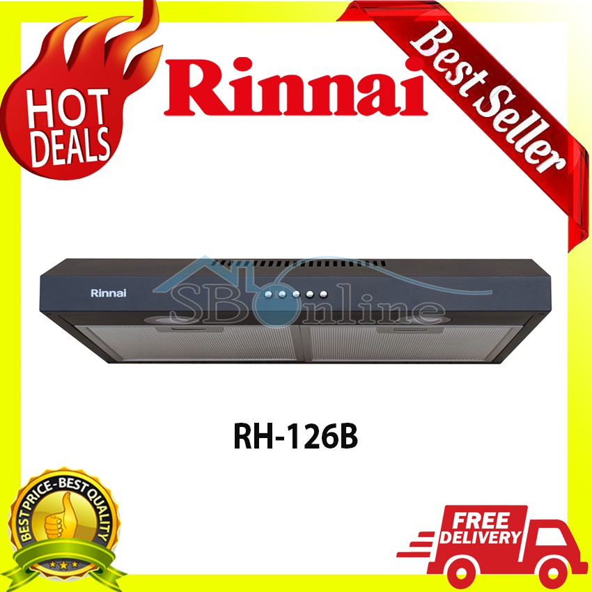 RINNAI Cooker Hood 60 cm - RH 126 B