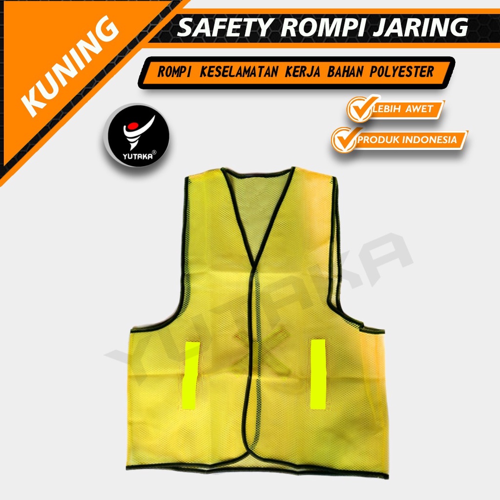 ROMPI JARING _ROMPI SAFETY warna kuning