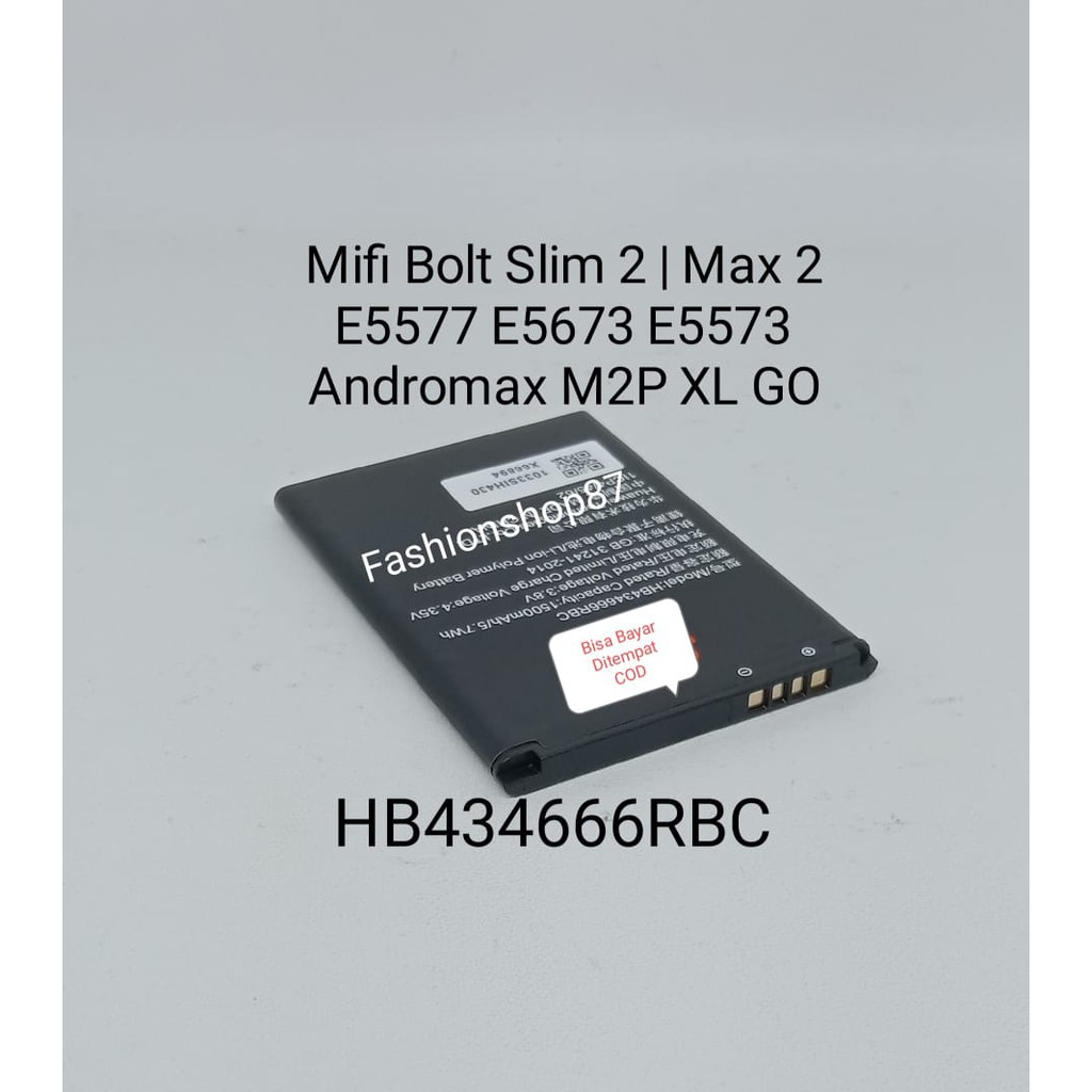 Baterai Modem Mifi E5576 E5573 E5577 E5577MAX ORIGINAL Batre Batere