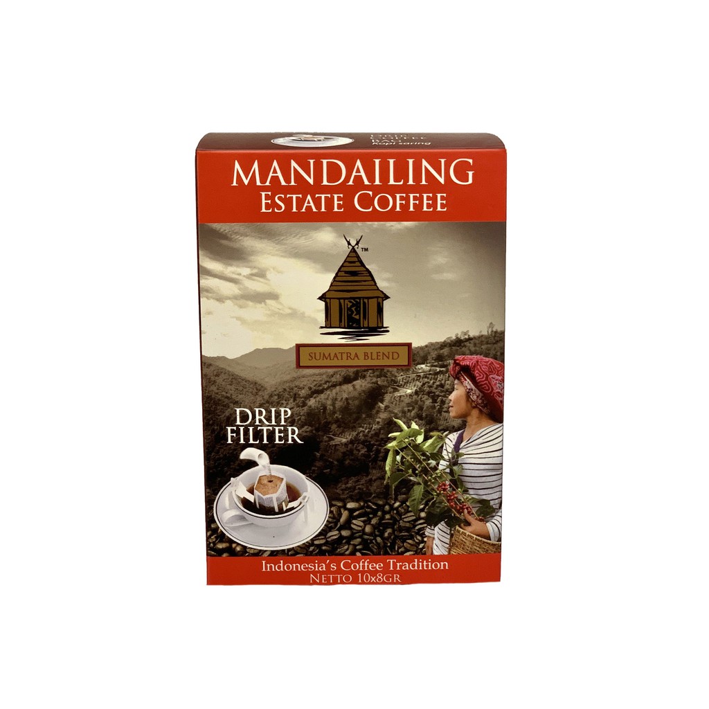 

Mandailing Estate Coffee Sumatra Blends 10cups - Drip Filter