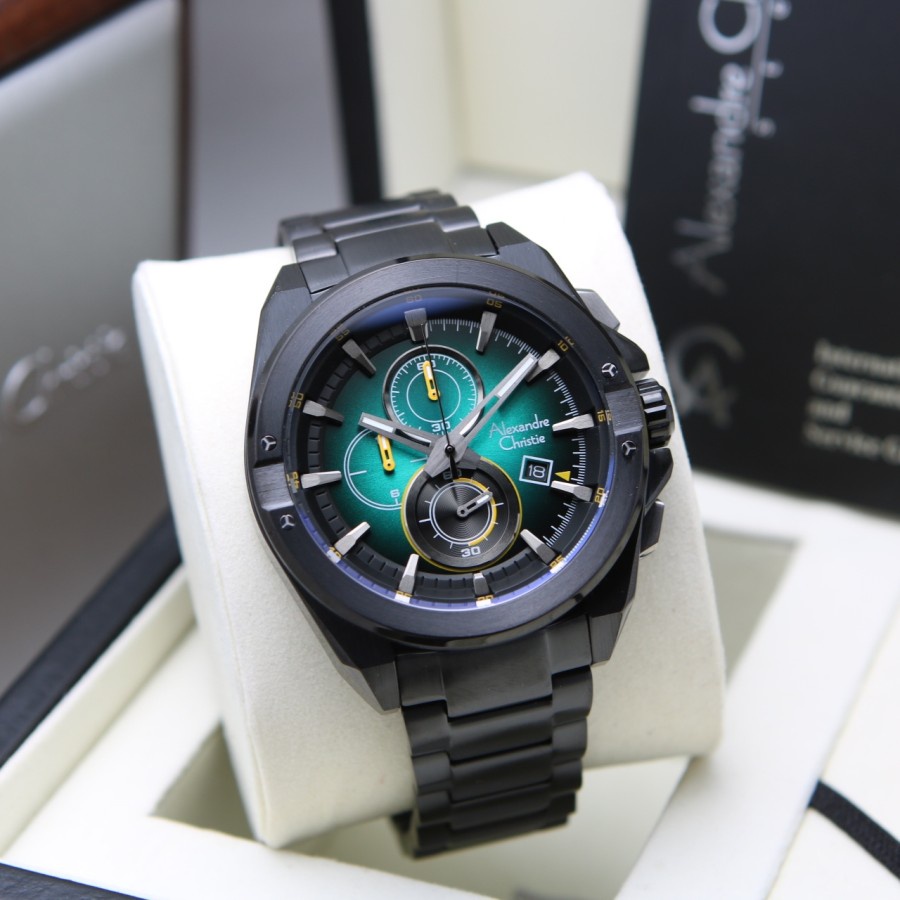 JAM TANGAN PRIA ALEXANDRE CHRISTIE AC 6623 RANTAI ORIGINAL GARANSI RESMI 1 TAHUN