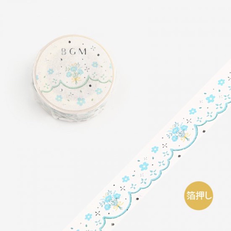 

Washi Tape BGM Celeste Flower Lace