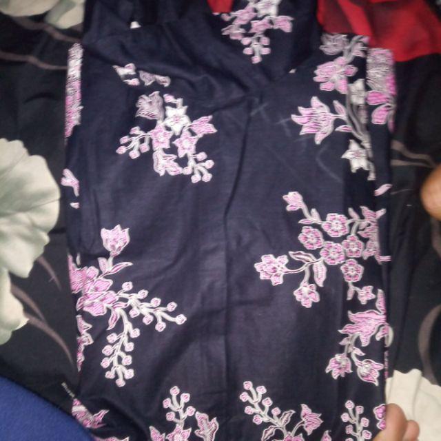 Tunik Batik Atasan Baju Wanita Bg345