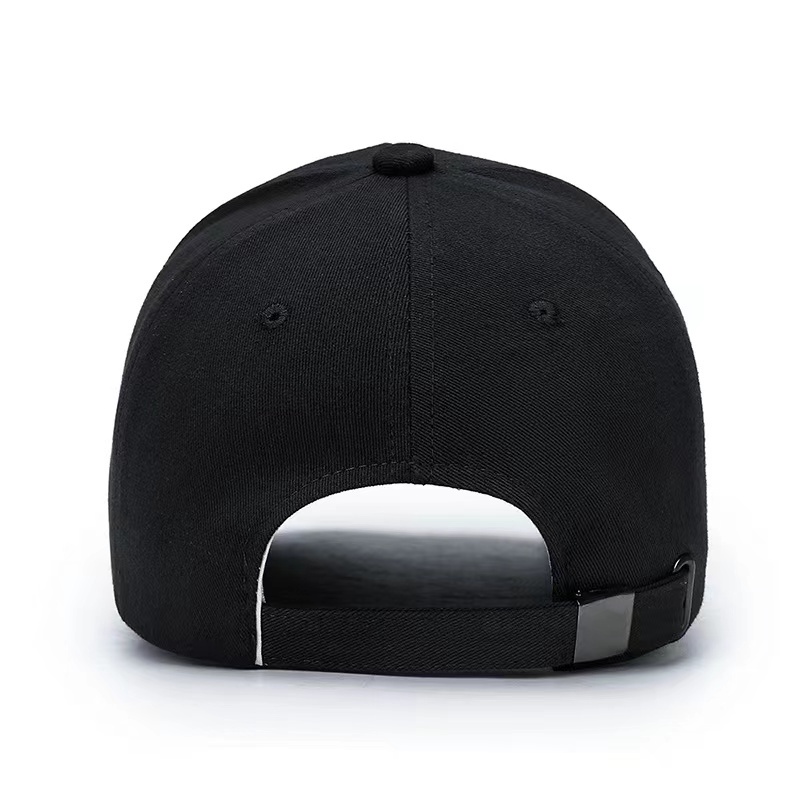 Topi Baseball Hitam Casual Sport Polos Nyaman Digunakan Untuk Pria Dan Wanita Import