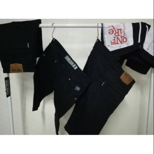 Jeans pendek pria onfire original bandung