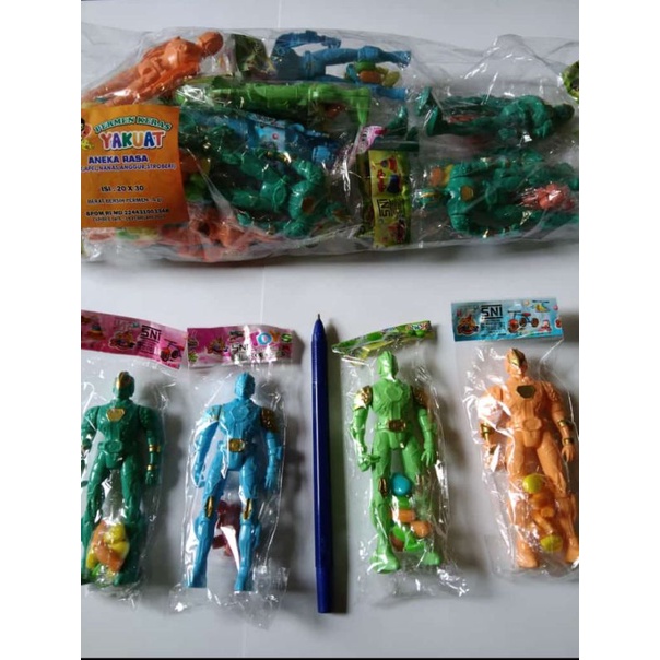 

mainan Anak Warung Rasa ada mainan Robot 20pcs