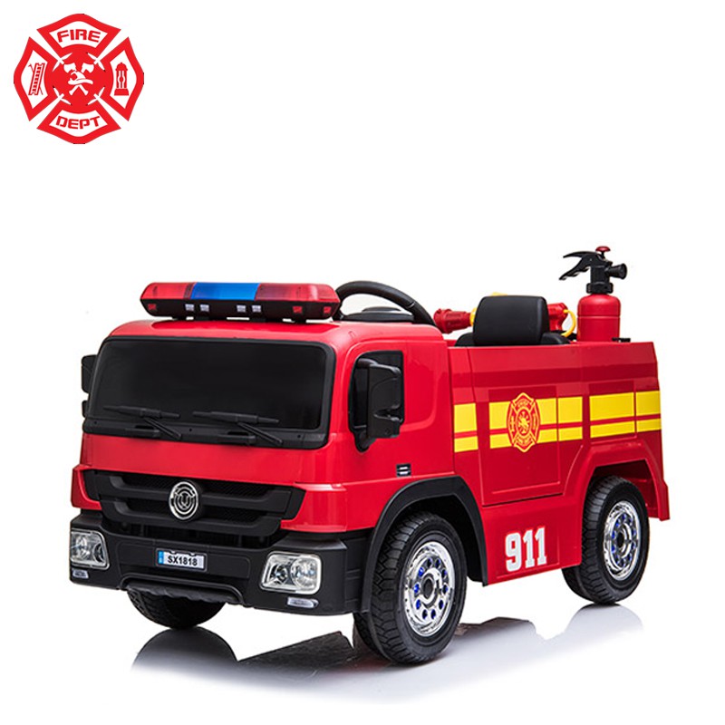 12v ride on fire engine