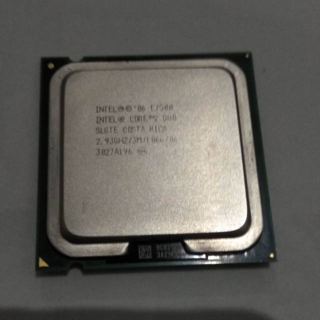 processor intel core2duo e7400 e8600