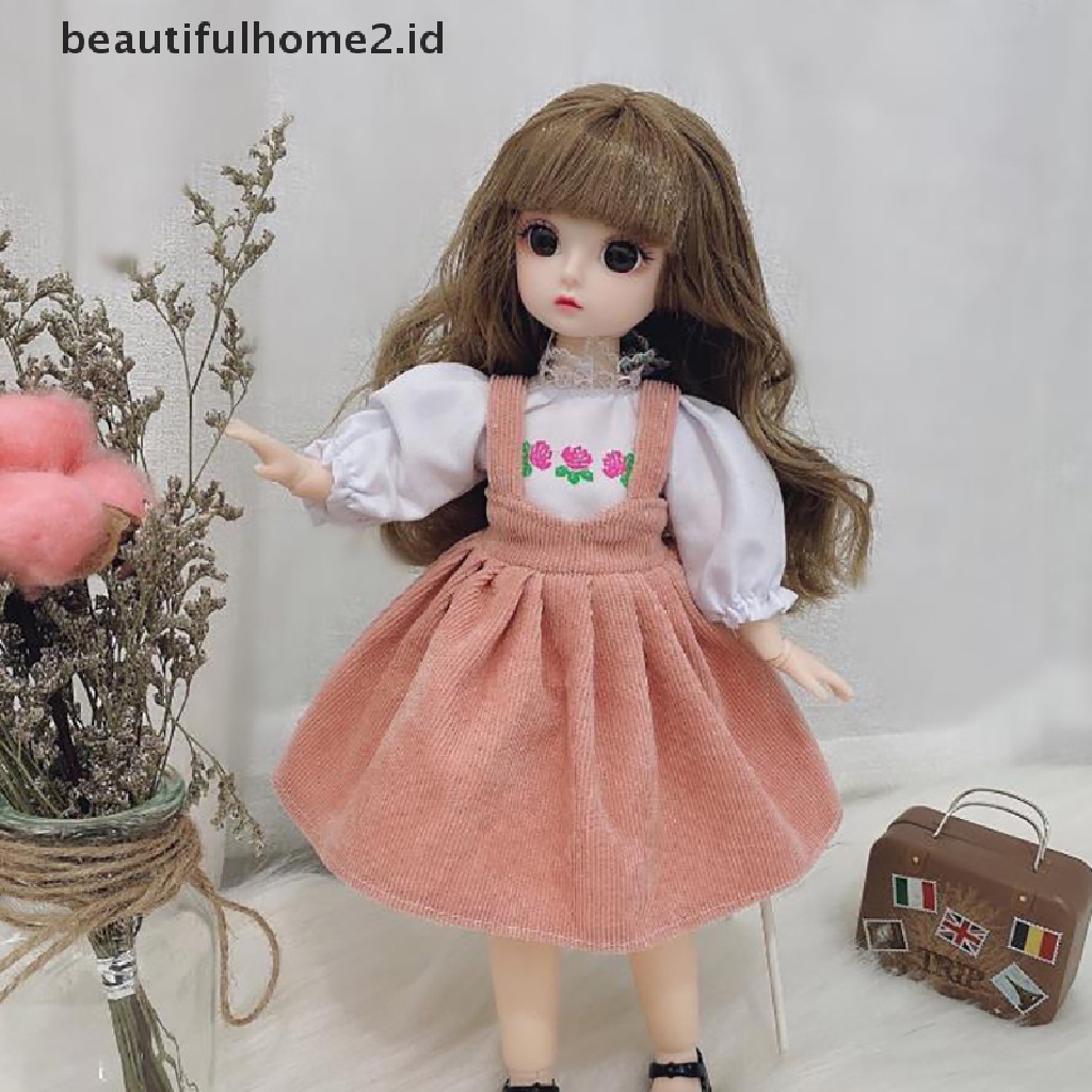 (Beautifulhome2) Buku Literatur Bahasa MandarinId Dress Boneka Bjd 1 / 6 30cm Untuk Hadiah Anak Perempuan