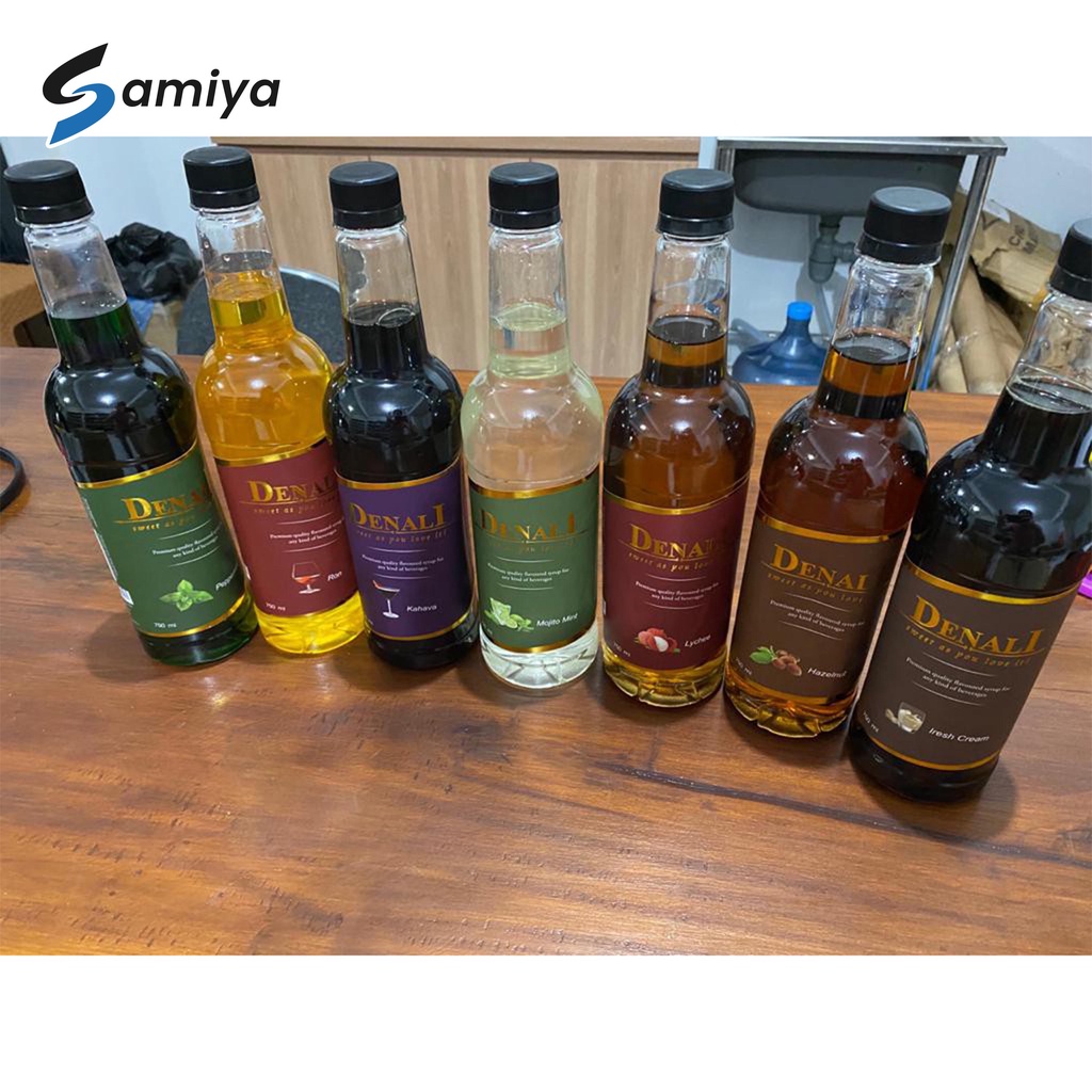 syrup denali semua varian rasa 100% ORIGINAL / sirup denali caramel hazelnut vanilla pandan rum