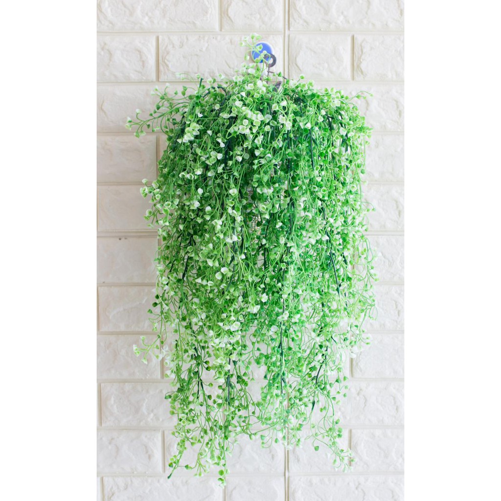 COD/TIB BUNGA PLASTIK ANGGREK GANTUNG OSEAR ARTIFICIAL P3160-4