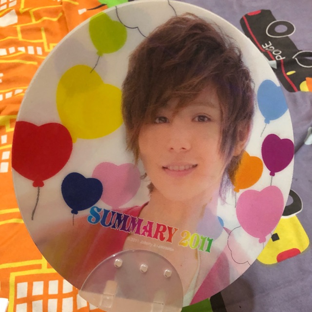 Hey say jump uchiwa / kipas hologram RARE