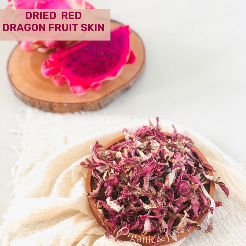 Organic&amp;Joy• Simplisa kulit buah naga merah (dehydrated,dragonfruit peel)