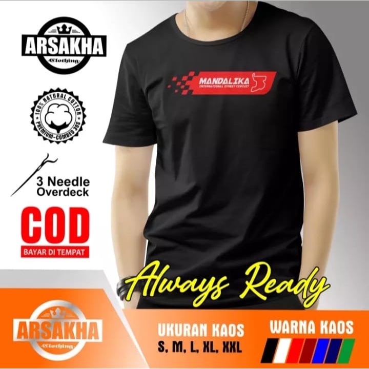 COD URBAN - Kaos SIRKUIT MANDALIKA MOTOGP 2022 Racing Kaos Viral Kaos Kata Kata Hits Kaos Baru Kaos 