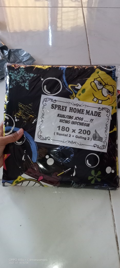 Sprei Karakter Kesukaan Anak Spongbob