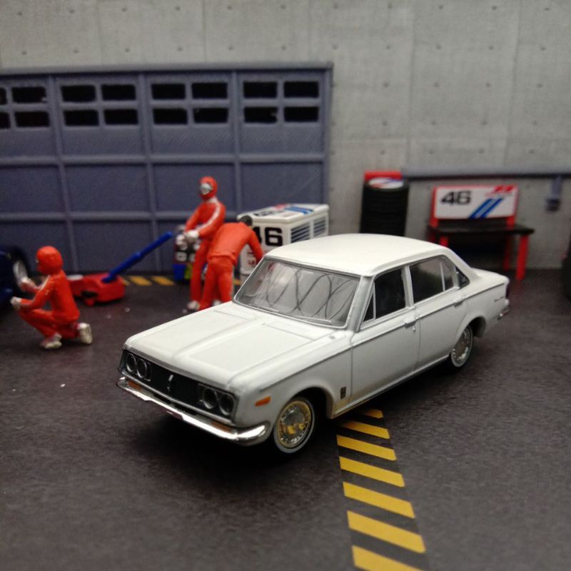Tomica Limited Vintage LV - 52a Corona Mark II 1900 DX White Tomytec TLV TLVN S=1/64 Toyota Toyopet 