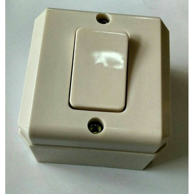 Saklar Broco - Saklar - Perlengkapan Listrik Saklar Engkel Outbow Broco / Saklar Tunggal Broco