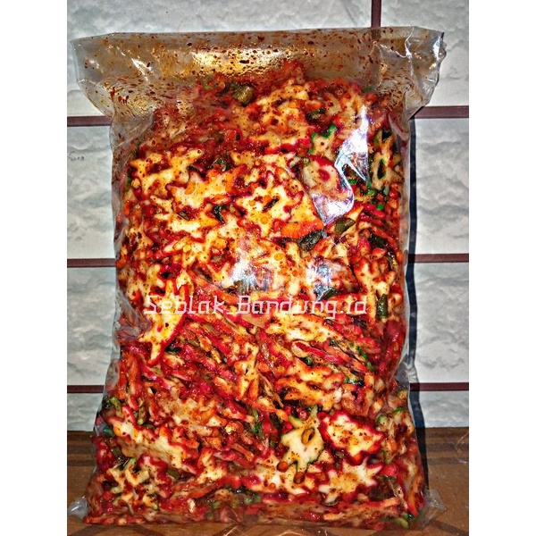 

seblak kerupuk bintang extra daun jeruk 1 kg