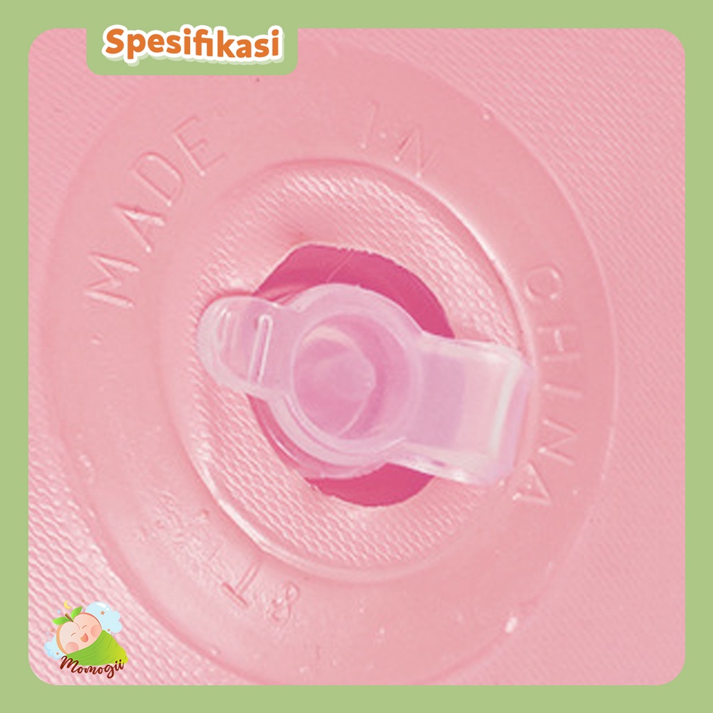 MOMOGII Kursi Sofa Tiup Pompa Bentuk Love Tempat Duduk Bayi Balon Insfant Seat