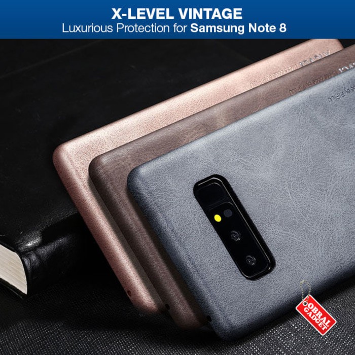 Soft Case Samsung Galaxy Note 8 Casing X-Level Vintage