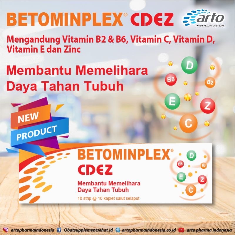 Betominplex CDEZ Strip 10’s