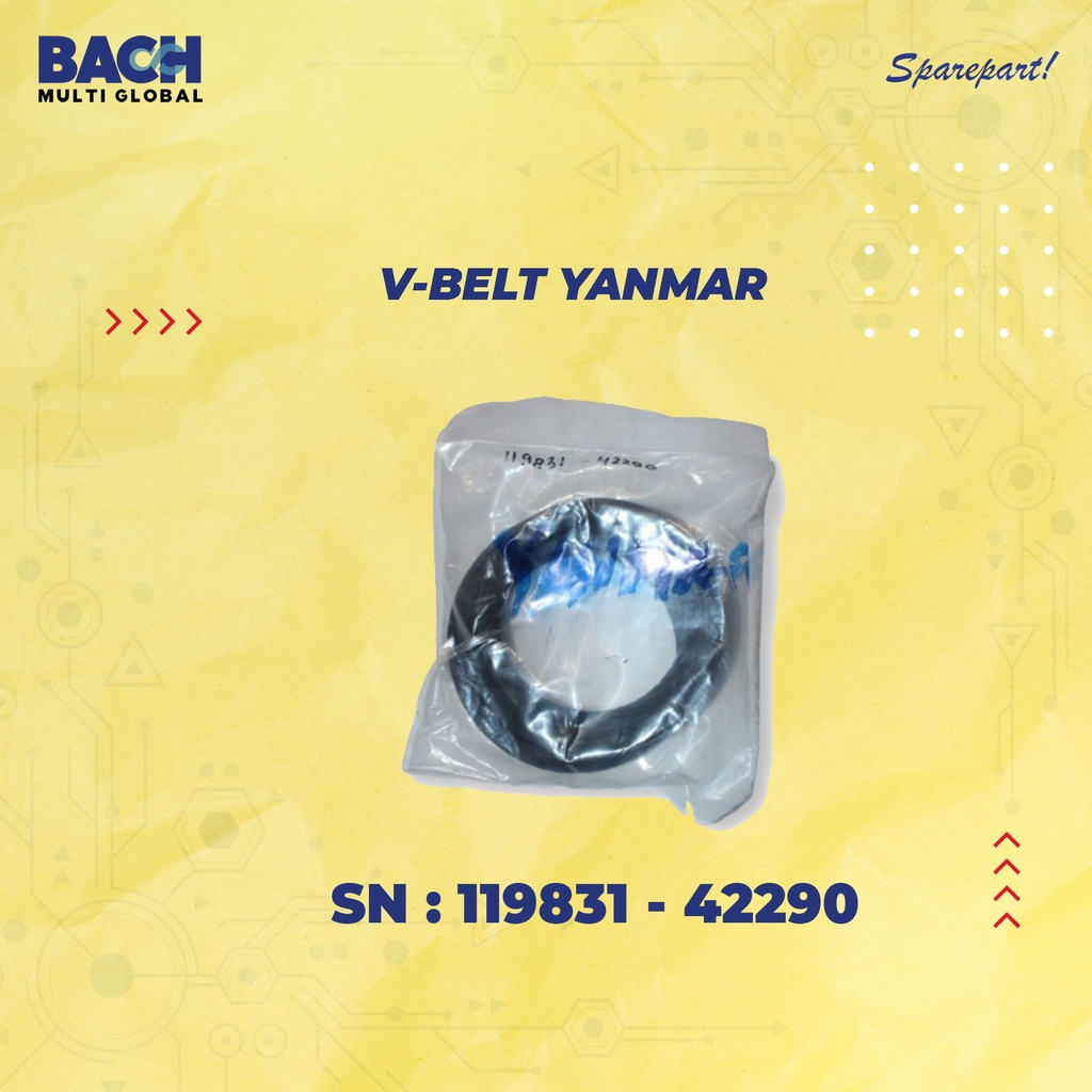 TALI VAN-BELT YANMAR SERIAL NUMBER : 119831-42290